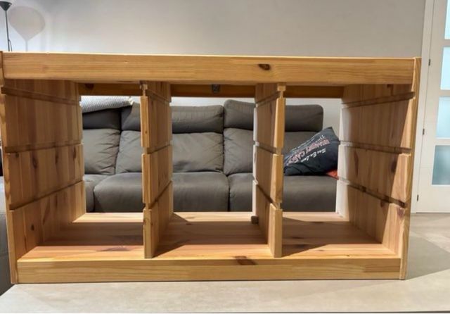 Mueble organizador de madera Ikea