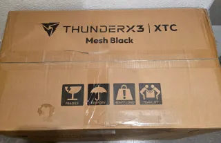 Sedia da Gaming Ergonomica ThunderX3 XTC Nera