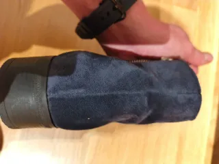 Botines Serenity ante azul marino