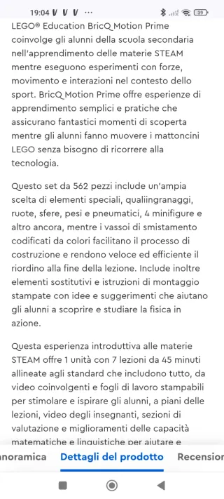 Lego Education BricQ Motion Prime