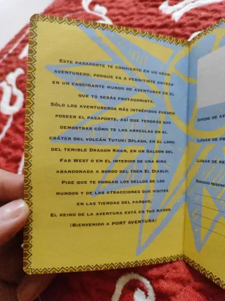 Pasaporte Port Aventura