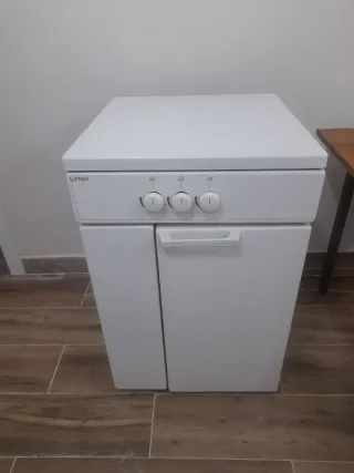 Cocina de gas LYNX blanca