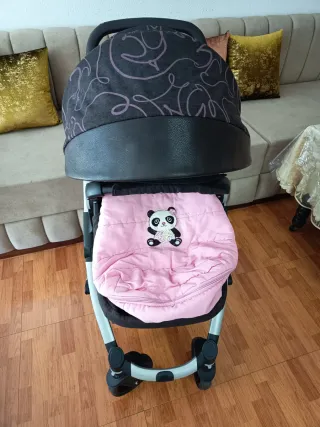 Carro de bebé completo 2 piezas y mochila del bebe