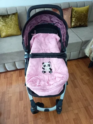 Carro de bebé completo 2 piezas y mochila del bebe