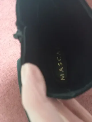 Botines Mascaró Negros Tacon