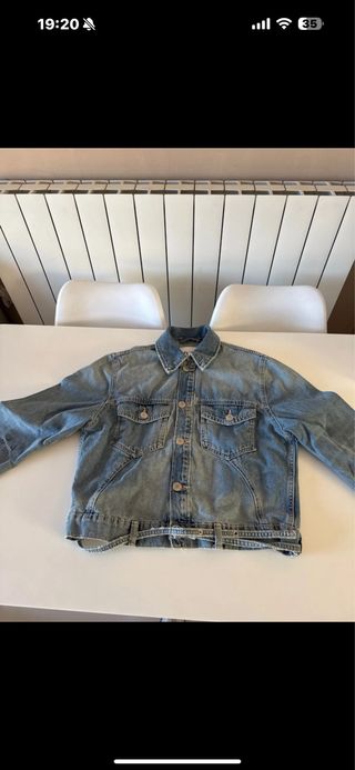 Cazadora Vaquera Zara Mujer