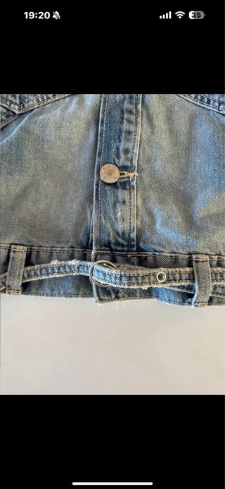 Cazadora Vaquera Zara Mujer