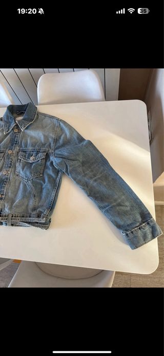 Cazadora Vaquera Zara Mujer