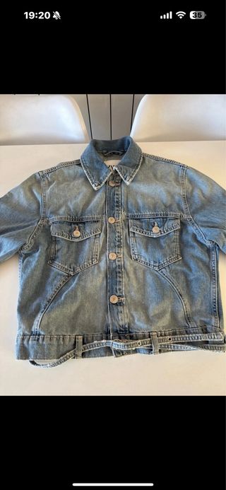 Cazadora Vaquera Zara Mujer