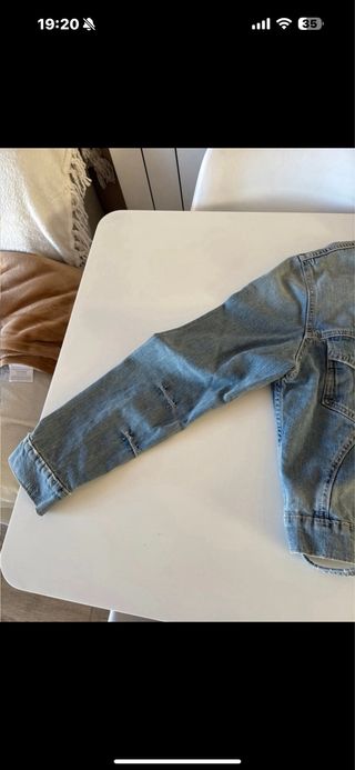 Cazadora Vaquera Zara Mujer