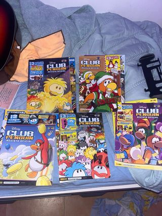 Lote Revistas Club Penguin(20 revistas y un libro)