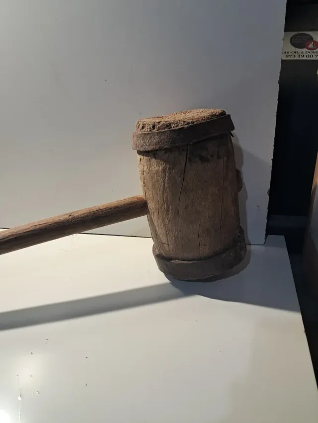 Mazza in legno antica