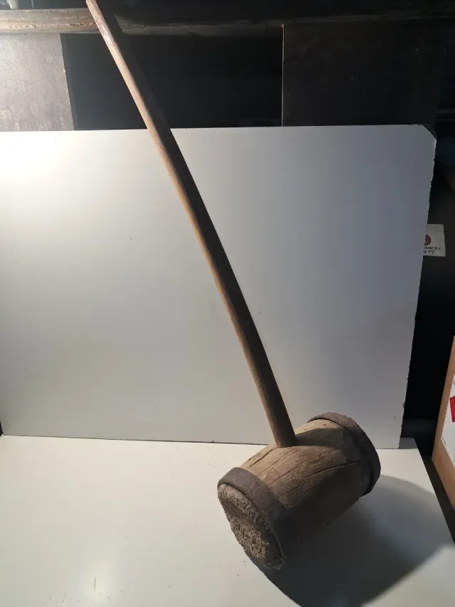 Mazza in legno antica