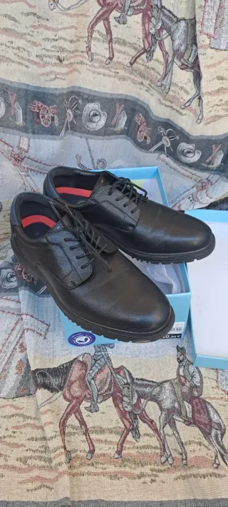 Zapatos de vestir negros para caballero
