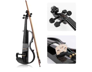 Violín Vangoa 4/4 Negro Completo