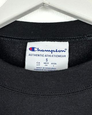 Sudadera Champion Negra Talla S