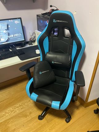 Silla Gaming Newskill Takamikura Negra y Azul