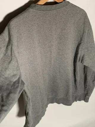 Sudadera Fila vintage, jersey retro Y2K gris