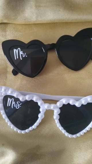 Gafas de Sol Corazón Mr. & Mrs.