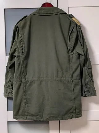 Cazadora militar Zara Talla S