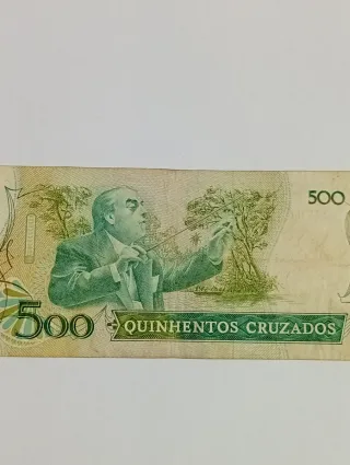 Billete 500 Quinientos Cruzados Colección