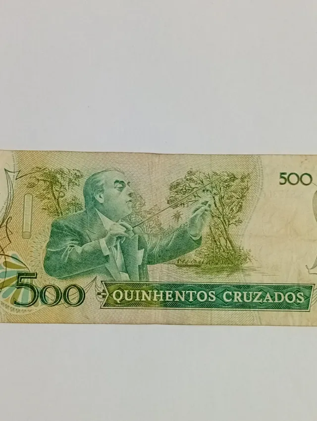 Billete 500 Quinientos Cruzados Colección