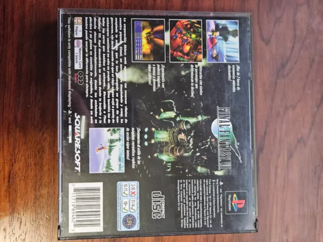 Final Fantasy VII PlayStation Español PAL.