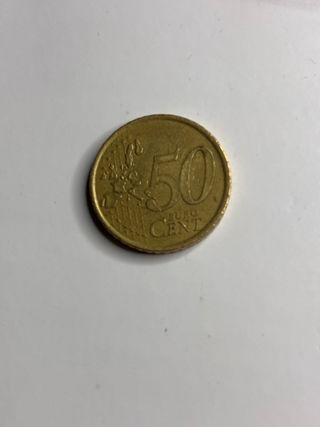 Moneda 50 Cents Cervantes 1999