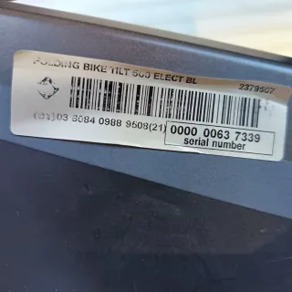 Bicicleta Eléctricas Plegable TILD 500