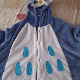 Pijama buho uninex Azul y Blanco