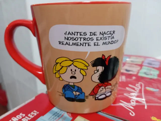 Mafalda taza ¿Antes de nacer...