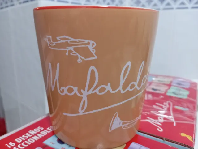 Mafalda taza ¿Antes de nacer...