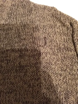 Jersey mezcla negro y verde talla única