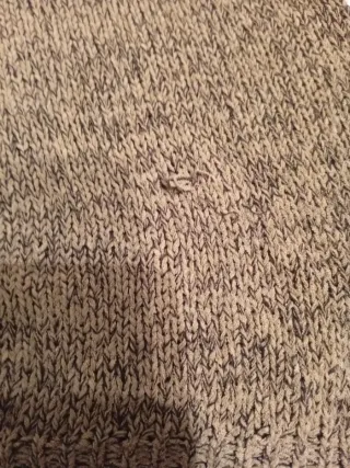 Jersey mezcla negro y verde talla única