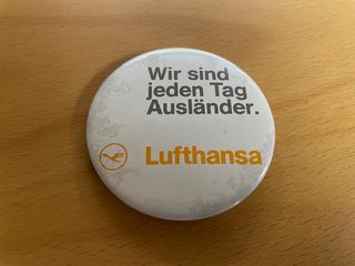 Chapa Lufthansa Original