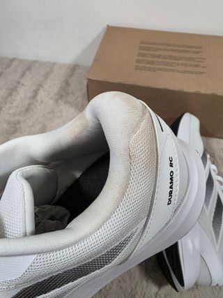 Zapatillas Adidas Duramo RC Unisex Blancas 44