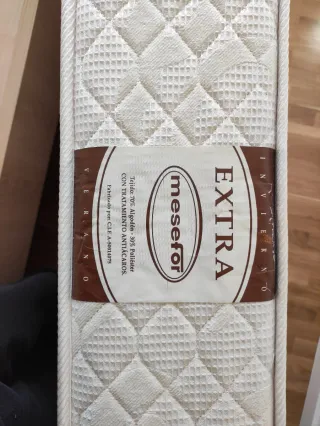 Cama nido madera con 2 colchones