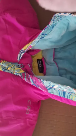 Tuta sci CMP bambina rosa fucsia taglia 98