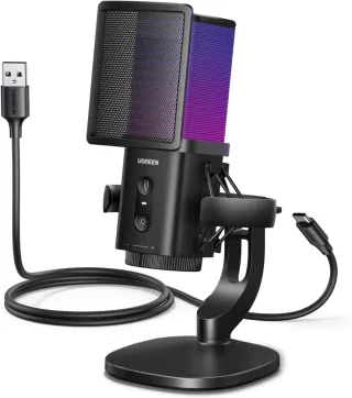 Micrófono UGREEN USB Gaming RGB