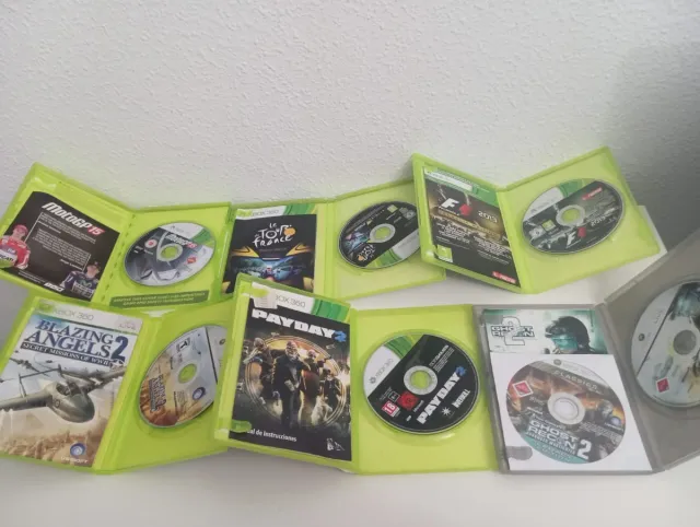 Lote Juegos Xbox 360: Fifa 19, Acción, Carreras