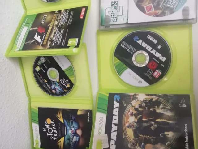 Lote Juegos Xbox 360: Fifa 19, Acción, Carreras
