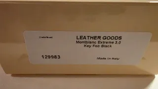 Llavero Montblanc Extreme 3.0 Negro