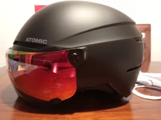 Casco Atomic Savor Visor Photo Negro