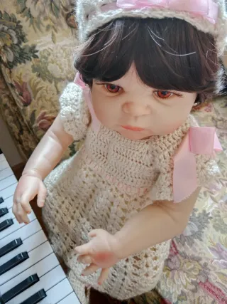 Muñeca Reborn Piano Música Única