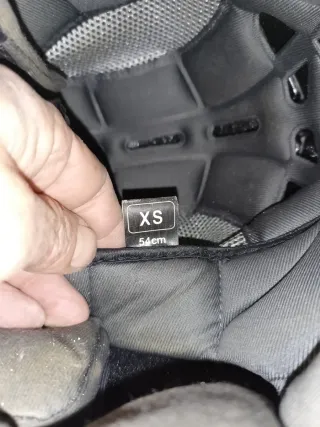 Casco de moto negro Scorpion