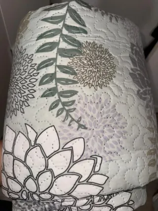 Colcha bouti floral nueva