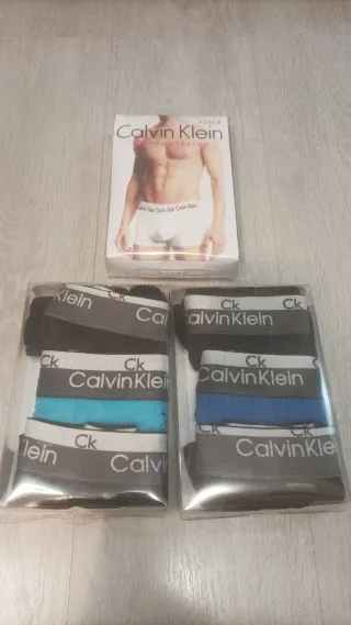 2 packs Calvin Klein Calzoncillos Boxer Talla XS