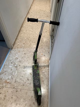 Patinete urbano ruedas grandes plegable