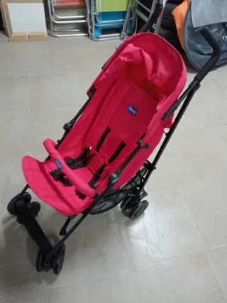 Silla de paseo Chicco roja