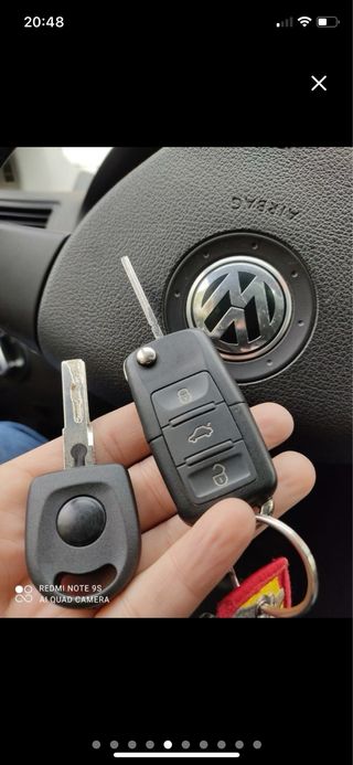 Llave Mando Grupo VAG Seat VW Skoda